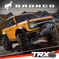 TRAXXAS 福特烈马Bronco TRX4仿真攀爬车 越野遥控车 92076-4 橙色