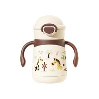 88VIP：NEVS 婴儿保温杯婴幼儿童1到3岁宝宝保温杯直饮吸管杯外出喝水奶瓶