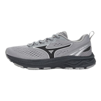 Mizuno 美津浓 Racer 中性跑鞋 D1GH223607 冷灰/冷檀黑 37