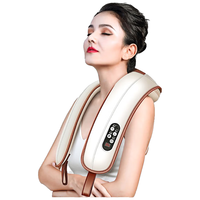 AUX 奥克斯 颈椎按摩器肩颈按摩披肩BR-ZP9双S曲线 颈部肩部按摩腰部背部揉捏按摩仪 送爱人