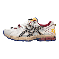 亚瑟士ASICS男鞋跑鞋抓地稳定越野运动鞋耐磨跑步鞋 GEL-KAHANA 8 FL 白色/黑色 42