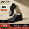 ecco 爱步 皮鞋男 男士皮鞋德比鞋牛皮商务休闲皮鞋正装男鞋 混动防水524704 黑色52470401001 43