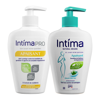 Intima 茵缇玛（Intima）乳酸私处护理液 女性私密处妇科阴部芦荟洗液组合