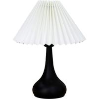 复古台灯床头灯卧室中古小夜灯百褶简约现代高级感美式装饰氛围感