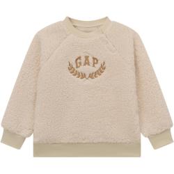 Gap 男女童仿羊羔绒加厚卫衣上衣646064   亚洲尺码