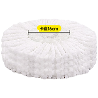 本迪拖把配头2个装 通用款 旋转拖把配件拖布头