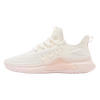 QIAODAN 乔丹 女鞋运动鞋网面透气轻便跑步鞋 XM1690208 粉沫蓝/白色 36