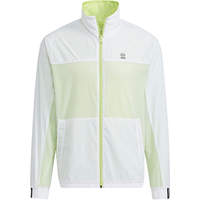 adidas NEO 防风简约运动休闲耐磨男式户外风衣立领夹克男