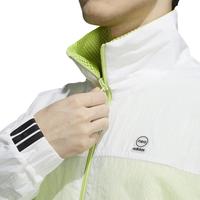 超V会员：adidas NEO 防风简约运动休闲耐磨男式户外风衣立领夹克男