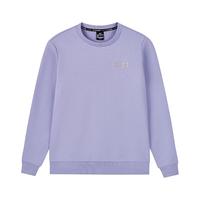 361度运动卫衣女套头加绒保暖卫衣常规舒适上衣 苏菲紫 2XL