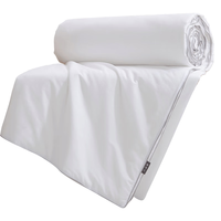 太湖雪蚕丝被芯加厚100%双宫茧桑蚕长丝子母被二合一抗菌秋冬单双人沁柔 春秋被【桑蚕丝净重2斤】 纯净白200*230cm【抗菌全棉】