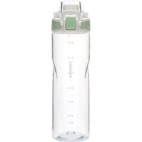 乐扣乐扣（LOCK&LOCK）人鱼线收腰运动水杯 Tritan男女塑料杯子700ML绿色ABF797GRN 700ML绿色()