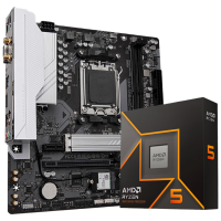 技嘉 B650M GAMING WIFI AMD R5-9600X 白色 板U套装