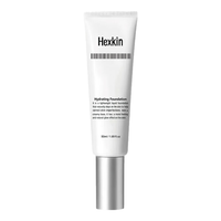 HEXKIN赫诗琴粉底液持妆回头霜隔离遮瑕粉底素颜霜  3支+粉扑*3