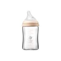 babycare防胀气奶瓶ppsu歪头宝宝婴儿新生把手防呛水杯仿母乳