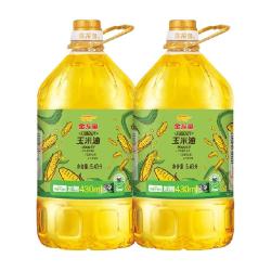 金龙鱼 玉米油 5.43L*2桶 非转基因