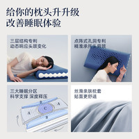 睡眠博士记忆棉夹心枕记忆枕护颈助睡眠颈椎枕枕头送