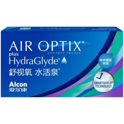 爱尔康 月抛舒视氧水活泉软性亲水接触镜 6片 850度