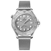欧米茄（OMEGA）瑞士手表 海马系列300米潜水运动机械男表42mm 210.30.42.20.06.002钢带灰盘