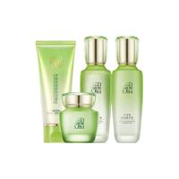 PECHOIN 百雀羚 水清漾护肤品洗面奶爽肤水乳液化妆品套装补水保湿舒缓修护