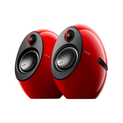 漫步者 e25HD 2.0声道 蓝牙音箱 朝霞红