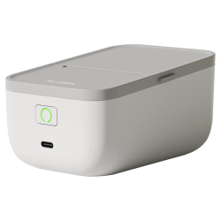 得力 Q5白智能蓝牙热敏标签打印机 2吋家用收纳 50mm手持便携商用合格证服装吊牌零售食品价签标价机