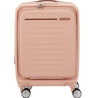 美旅轻便旅行箱胖胖箱拉杆箱 前开盖大容量行李箱 长途短途差旅 HJ3 肉桂橘 29英寸