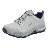 斯凯奇（Skechers）岚霖男鞋冬季户外登山鞋徒步鞋耐磨防滑休闲运动鞋237672新年 灰色/海军蓝色/GYNV 41
