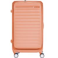 美旅箱包行李箱28英寸侧开盖可扩容拉杆箱大容量旅行箱橘色HJ3trunk箱 28英寸 （有扩充层）