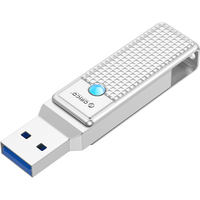 ORICO 奥睿科 快闪盘- 3.2手机U盘双接口手机电脑通用高速读写固态 USB3.2两用快闪U盘