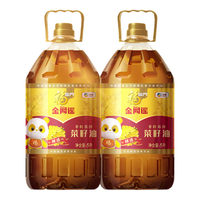 福临门 金阙谣 食用油 物理压榨非转基因精选菜籽油5L 中粮×2桶