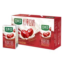 豆本豆 唯甄红枣豆奶250ml*24盒