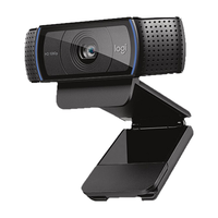 Logitech 罗技 C920 电脑摄像头 1080P 黑色