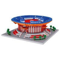  ZHEGAO/哲高 高难度拼装 微颗粒积木