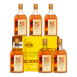 古越龙山 清醇三年 半甜型 绍兴黄酒 500ml*6瓶 整箱装 中秋送礼