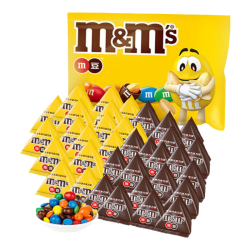 m&m's 杨超越同款混合巧克力豆486g13.5mm家庭分享装零食糖果 M&M'S混合巧克力豆 袋装 486g
