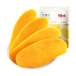 百草味 休闲零食 芒果干120g