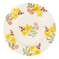 EMMA BRIDGEWATER【许我耀眼赵露思同品牌】8.5英寸盘子黄水仙花陶瓷釉下彩餐具盘 黄水仙花 8.5英寸盘