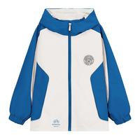 BOBDOG house 秋款外套男童秋季连帽长袖时尚儿童户外服宽松运动休闲外套女大童