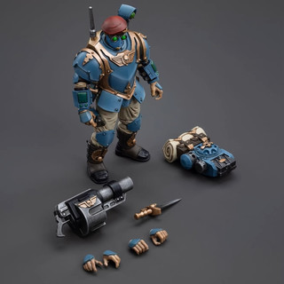 JOYTOY暗源 战锤40K 星界军风暴忠嗣掷弹兵1:18可动兵人