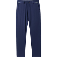 SHANSHAN杉杉休闲裤男春夏商务百搭纯色父亲节实用经典休闲舒适长裤 藏青色 32 /【115-125斤】