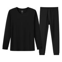 宜而爽款保暖内衣套装100%棉纯棉抗菌男女秋冬打底秋衣秋裤