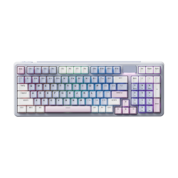 雷柏 无线三模 机械键盘  莫奈仙踪 快银轴 RGB