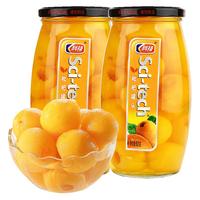 科技枇杷罐头800g*2瓶 水果罐头即食水果捞糖水饮料 枇杷罐头800g*2罐