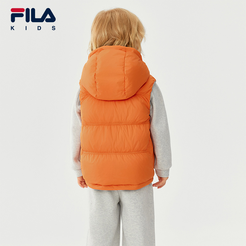  FILA/斐乐 轻薄 儿童羽绒马甲