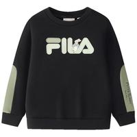 FILA X 彼得兔联名儿童童装卫衣2025年冬季男童小童加绒上衣