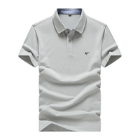七匹狼短袖T恤男夏季商务保罗衫POLO冰爽抗菌翻领打底衫男装冰丝凉感 003(中灰)-6777 175/92A(XL)