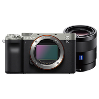 索尼（SONY）Alpha 7C 全画幅微单数码相机 轻便小巧 实时眼部对焦 银色+SEL55F18Z标准定焦镜头套餐