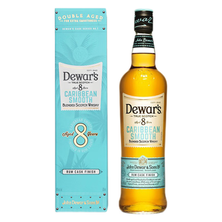 Dewar's帝王行货苏格兰威士忌 二次陈酿调配 英国洋酒  加勒比朗姆桶帝王8年 700ml