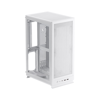 方糖机械大师逻辑库系列 iF16-T ITX塔式小机箱 立式 小型桌面机箱  配有PCI 4.0显卡延长线 支持240/280水冷  典雅黑 官方标配